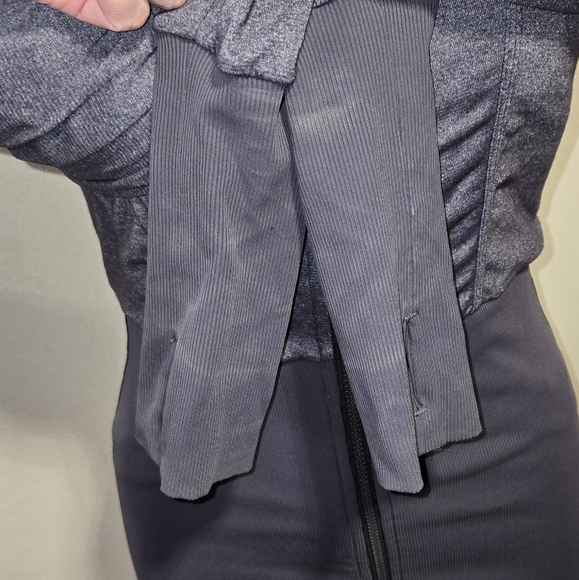 LULULEMON Dance Studio Jacket Hoodie Gray Reversible - Picture 11 of 12